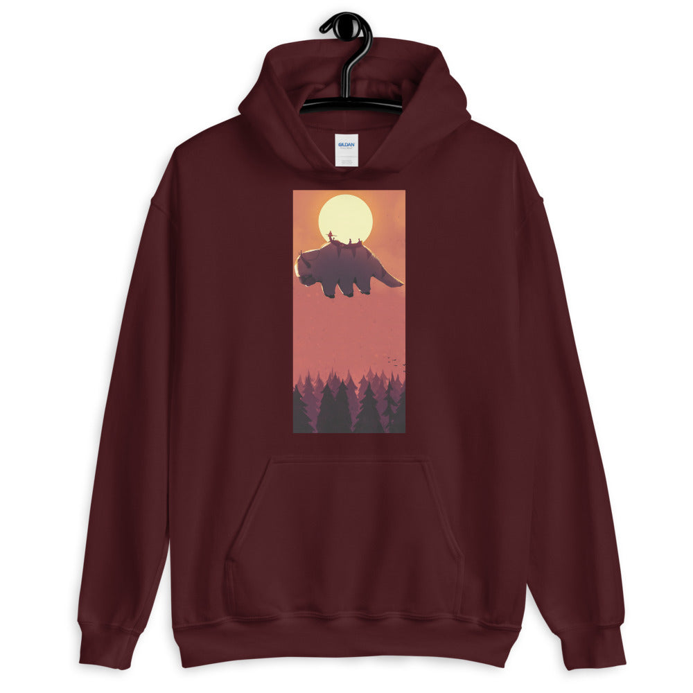 Avatar Sunset Appa Unisex Hoodie – Gaiko Kujin 1984