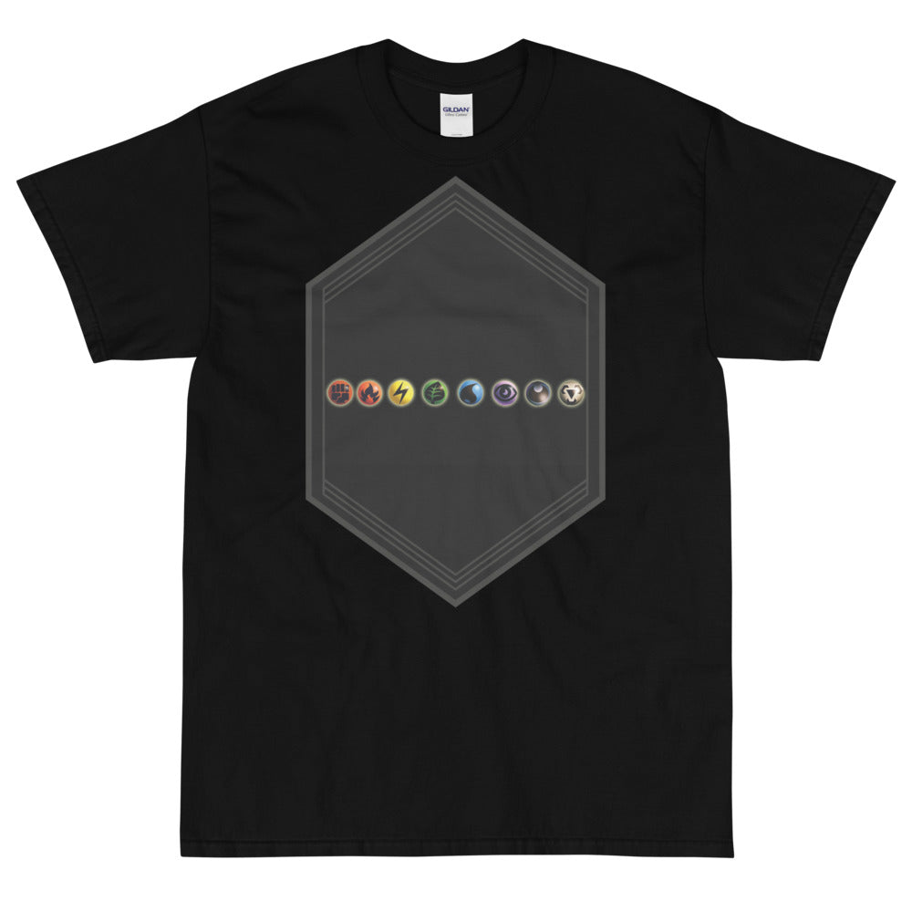 Pokemon Element Types Short Sleeve T-Shirt