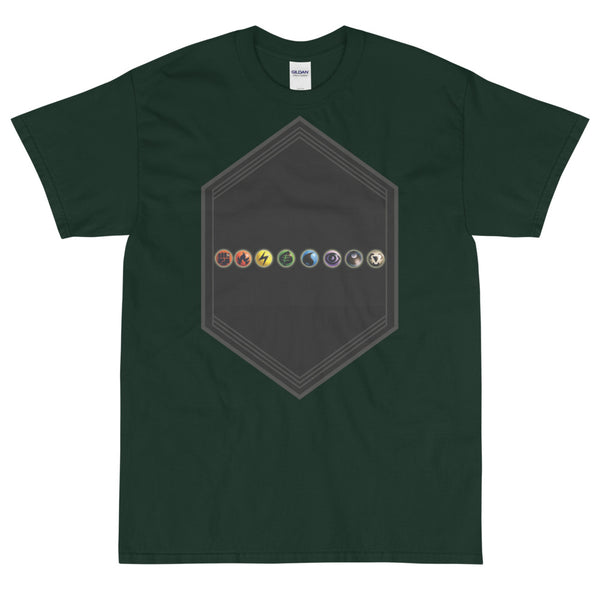 Pokemon Element Types Short Sleeve T-Shirt