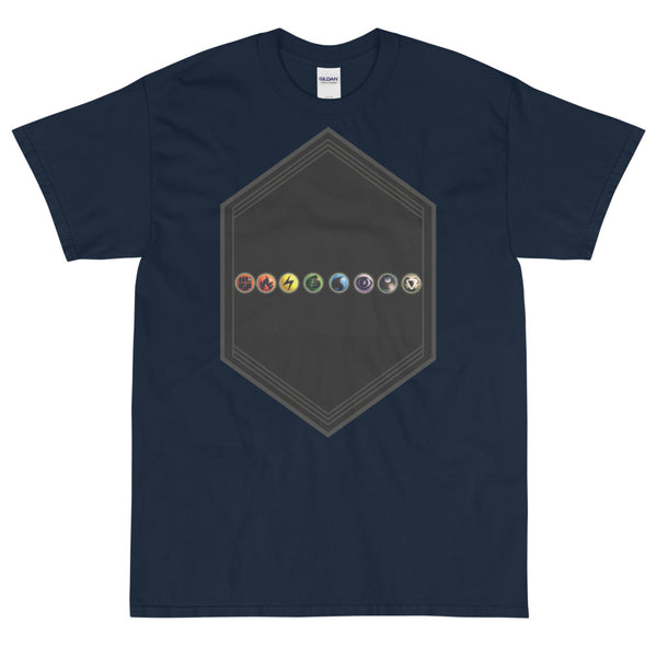 Pokemon Element Types Short Sleeve T-Shirt