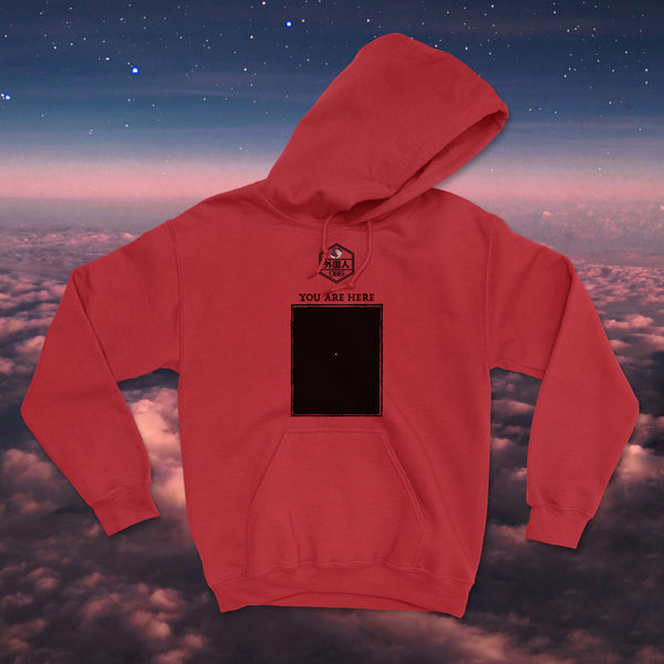 You Are Here Outer Space Unisex Hoodie