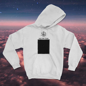 You Are Here Outer Space Unisex Hoodie