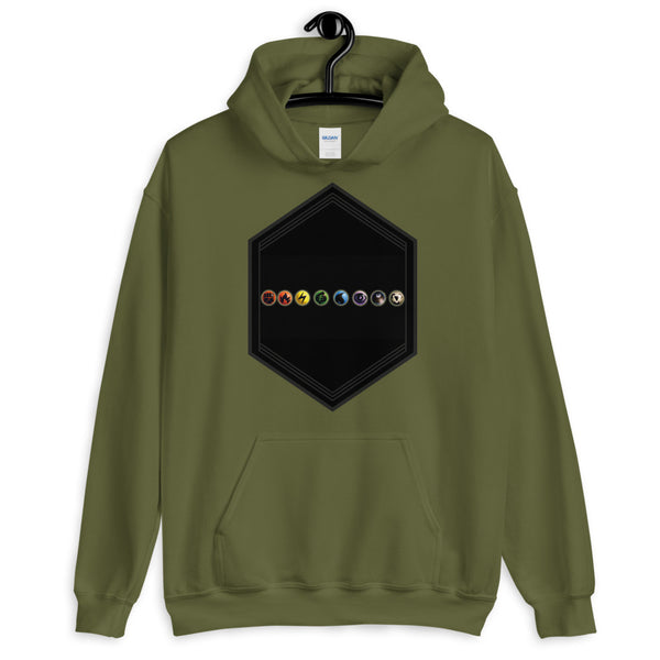 Pokemon Element Types Unisex Hoodie