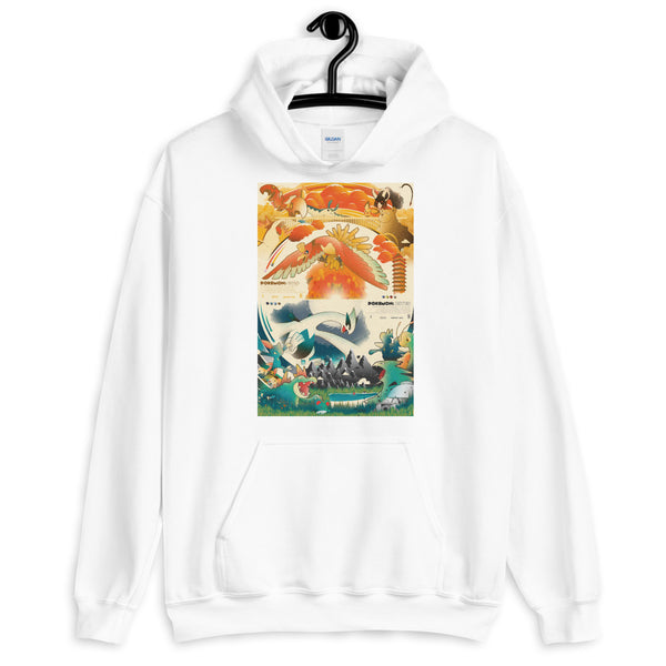 Legendary Lugia Ho-Oh Unisex Hoodie